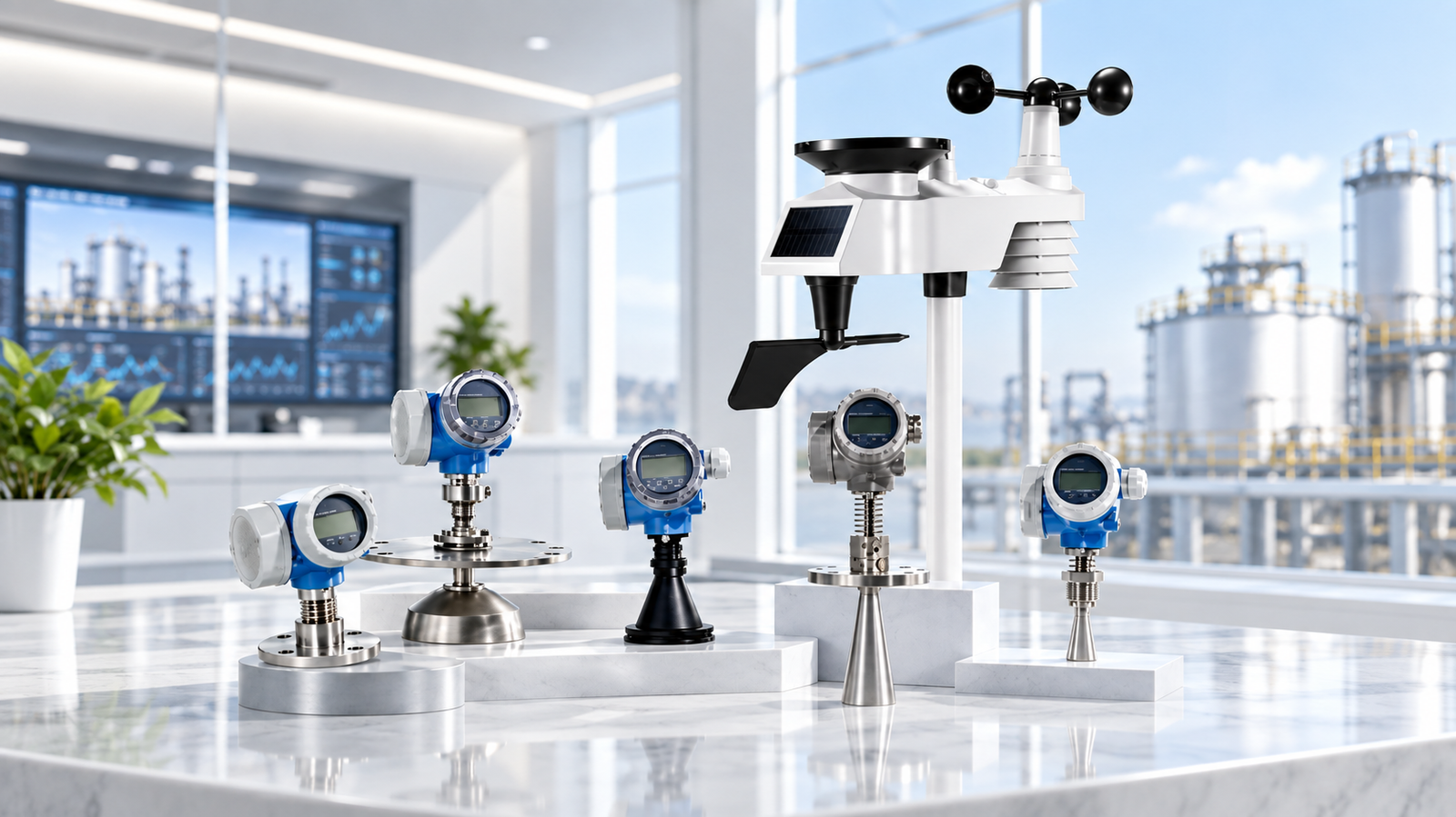 Technical measurement and monitoring equipment